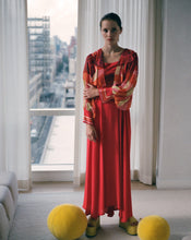 Load image into Gallery viewer, Thea Porter 1970's Dress with Chiffon Sleeves