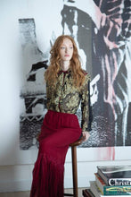 Load image into Gallery viewer, Frank Usher Embroidered Tulle blouse