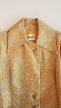 Load image into Gallery viewer, Harrod's London 1970's Brocade Floor Length Coat