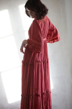 Load image into Gallery viewer, Ossie Clark 1970's Persimmon Maxi Dress