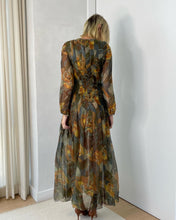 Load image into Gallery viewer, 1970s Pierre Cardin inspired silk chiffon dress