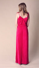 Load image into Gallery viewer, Jerell of Texas Magenta Chenille 1970's Dress