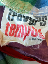 Load image into Gallery viewer, Travers Tempos 1970's Rainbow Plaid Dress