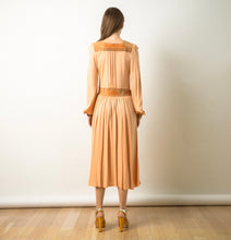 Load image into Gallery viewer, 1970 Ann Buck dress with belt bag
