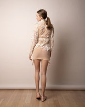 Load image into Gallery viewer, French boudoir blush garter belt
