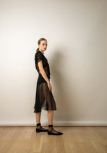 Load image into Gallery viewer, Black Chiffon Play Dress
