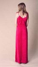 Load image into Gallery viewer, Jerell of Texas Magenta Chenille 1970&#39;s Dress
